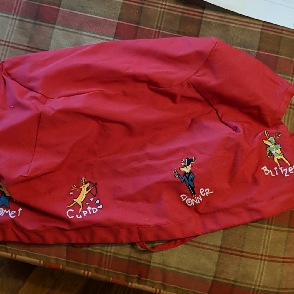 Pottery barn kids Christmas treat basket liner